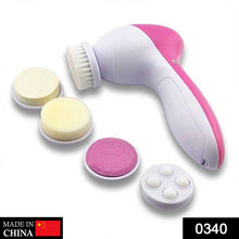 340 -5-in-1 Smoothing Body & Facial Massager (Pink) aashopy