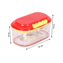 0071 Plastic Vegetable Chopper  (1000 ml) aashopy