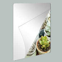 10PC BIG SQUARE ADHESIVE-BATHROOM-MIRROR-WALL