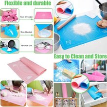 2585 Rolling Mat Silicone Baking Mat Fondant Mat Sheet Chapati 