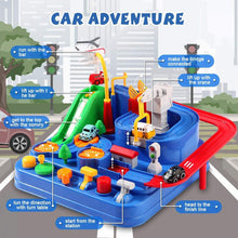 Car Adventure Toys, City Rescue Preschool Toy, Race Tracks for Boys, Parent-Child Interactive Kids Race Car Track Play sets (Adventure Toy)