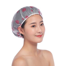 6042 Waterproof Shower Cap Reusable Bath Caps 