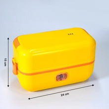 2963 1Layer Electric Lunch Box for Office, Portable Lunch Warmer with Removable 2 Stainless Steel Container. 