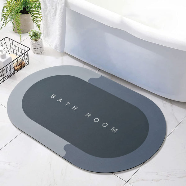 4997 Super Absorbent Floor Mat, Bath Mat, Soft Carpet, Slip-Resistant Bathing Room Rug Floor Door Mat, Instant Drying Mat, Bathroom Rug, Absorbent Bath Mat 