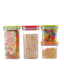 2568 Plastic Storage container Set with Opening Mouth 