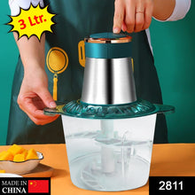 2811 Stainless Steel Electric Meat Grinders with Bowl for Food Chopping Meat & Vegetable. 