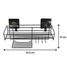 9009 3 in 1 Shower Shelf Rack for storing and holding various household stuffs and items etc. 