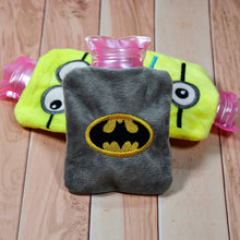 6505 Batman small Hot Water Bag with Cover for Pain Relief, Neck, Shoulder Pain and Hand, Feet Warmer, Menstrual Cramps. 