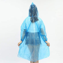 6270 Disposable Rain Card Raincoat Easy to Carry Emergency Waterproof Rain coat RainCard 