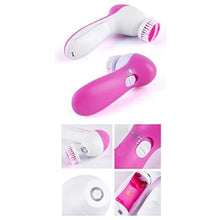 340 -5-in-1 Smoothing Body & Facial Massager (Pink) aashopy