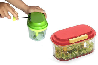 0071 Plastic Vegetable Chopper  (1000 ml) aashopy