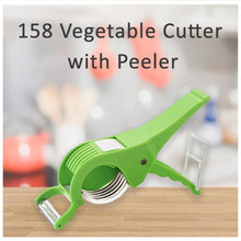 158 Vegetable Cutter with Peeler 