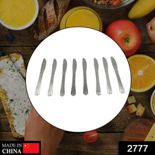 2777 8 Pieces Dinner Knife Cutlery Set Used for Salad sandwich and Portable to be Taken for Outing or Picnic 