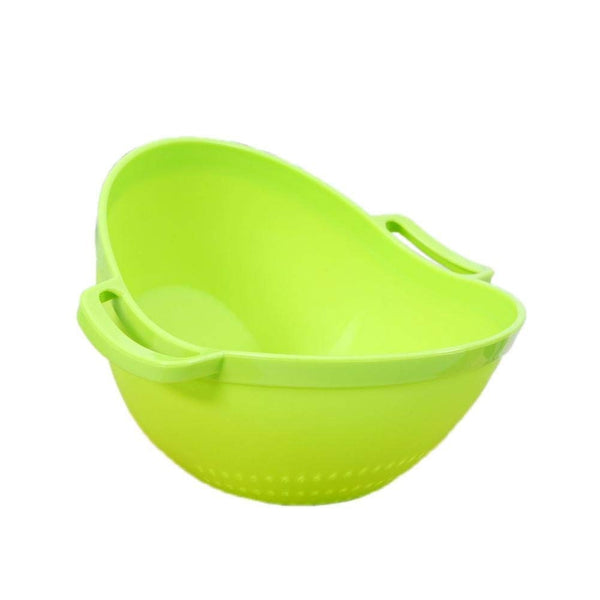 2222 Multipurpose Fruit Vegetable Strainer Colander Bowl with Handle 